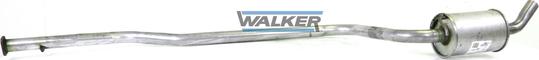 Walker 21885 - Средний глушитель выхлопных газов autosila-amz.com