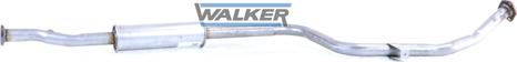 Walker 21365 - Средний глушитель выхлопных газов autosila-amz.com