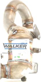 Walker 28637 - Предварительный катализатор ! \CITROEN, PEUGEOT 807 2.0 HDI (06>), C8 2.0 HDi (06>), C8 2.0 HDi 135 autosila-amz.com
