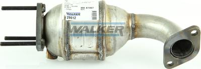 Walker 28012 - Катализатор autosila-amz.com