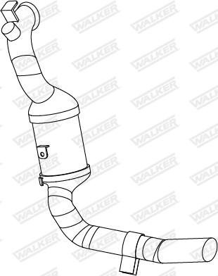 Walker 28840 - Катализатор autosila-amz.com