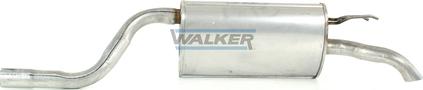 Walker 23939 - Глушитель выхлопных газов, конечный autosila-amz.com