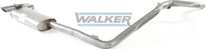 Walker 23921 - Глушитель выхлопных газов, конечный autosila-amz.com