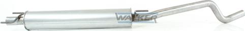Walker 23428 - Средний глушитель выхлопных газов autosila-amz.com