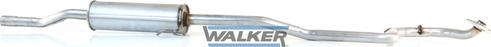 Walker 23659 - Средний глушитель выхлопных газов autosila-amz.com