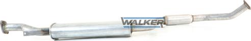 Walker 23192 - Средний глушитель выхлопных газов autosila-amz.com