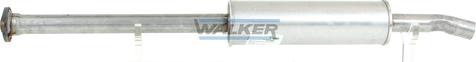 Walker 23109 - Средний глушитель выхлопных газов autosila-amz.com