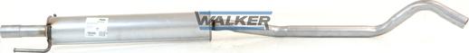 Walker 23254 - Средний глушитель выхлопных газов autosila-amz.com