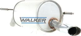 Walker 23227 - глушитель задняя часть Niss autosila-amz.com