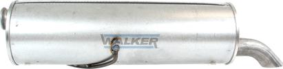 Walker 23705 - Глушитель выхлопных газов, конечный autosila-amz.com
