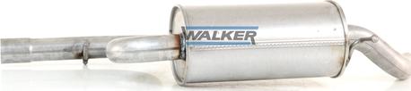 Walker 22973 - Средний глушитель выхлопных газов autosila-amz.com