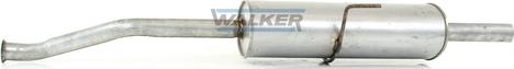 Walker 22604 - Средний глушитель выхлопных газов autosila-amz.com