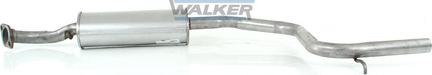 Walker 22600 - Средний глушитель выхлопных газов autosila-amz.com