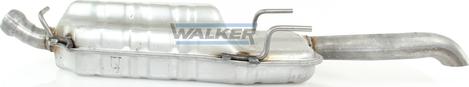 Walker 22145 - Глушитель выхлопных газов, конечный autosila-amz.com