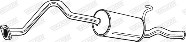 Walker 22859 - Глушитель выхлопных газов, конечный autosila-amz.com