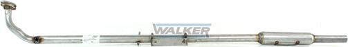 Walker 22860 - Средний глушитель выхлопных газов autosila-amz.com