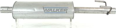 Walker 22879 - Средний глушитель выхлопных газов autosila-amz.com