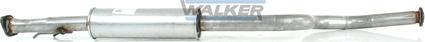Walker 22335 - Средний глушитель выхлопных газов autosila-amz.com