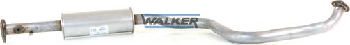 Walker 22765 - Средний глушитель выхлопных газов autosila-amz.com