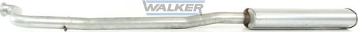 Walker 22705 - Средний глушитель выхлопных газов autosila-amz.com