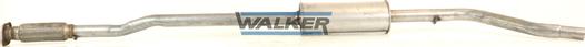 Walker 22788 - Средний глушитель выхлопных газов autosila-amz.com