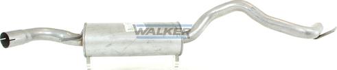 Walker 22771 - Средний глушитель выхлопных газов autosila-amz.com