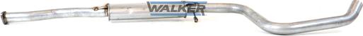 Walker 70201 - Средний глушитель выхлопных газов autosila-amz.com