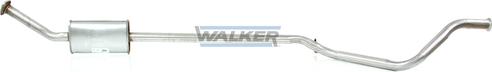 Walker 71212 - Средний глушитель выхлопных газов autosila-amz.com