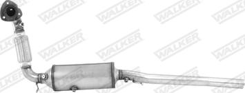 Walker 73285 - Сажевый / частичный фильтр, система выхлопа ОГ autosila-amz.com