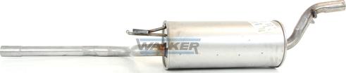 Walker 72328 - Средний глушитель выхлопных газов autosila-amz.com