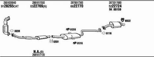 Walker HYK016001B - Система выпуска ОГ autosila-amz.com