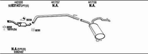 Walker OPK024431CA - Система выпуска ОГ autosila-amz.com