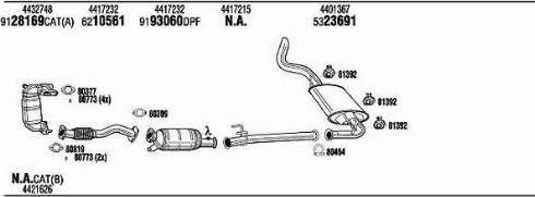 Walker OPK023501CC - Система выпуска ОГ autosila-amz.com