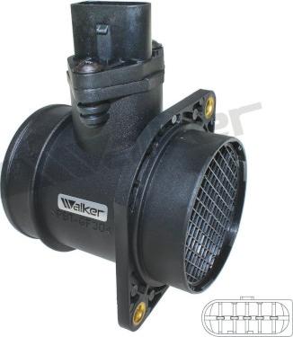 Walker Products 245-1080 - Датчик потока, массы воздуха autosila-amz.com