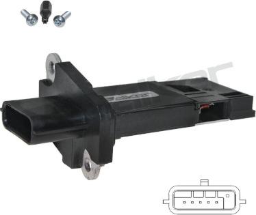 Walker Products 245-1117 - Датчик потока, массы воздуха autosila-amz.com