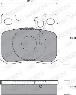 Lucas Electrical GDB1130 - Тормозные колодки, дисковые, комплект autosila-amz.com