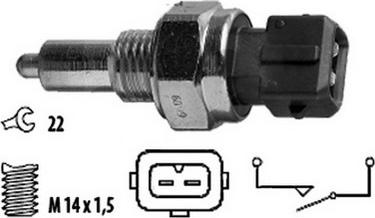 WE PARTS 461640003 - Датчик, переключатель, фара заднего хода autosila-amz.com