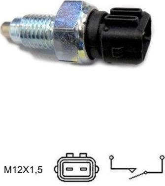 WE PARTS 461640026 - Датчик, переключатель, фара заднего хода autosila-amz.com