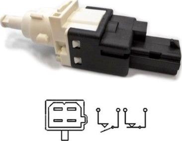 WE PARTS 411630041 - Выключатель фонаря сигнала торможения autosila-amz.com