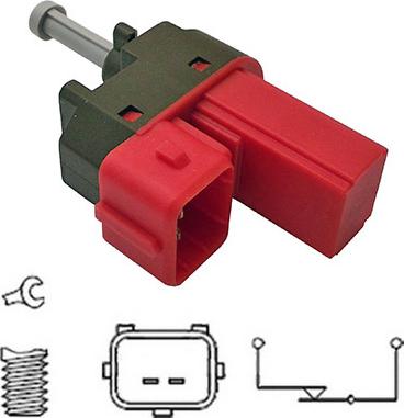 WE PARTS 411630047 - Выключатель фонаря сигнала торможения autosila-amz.com