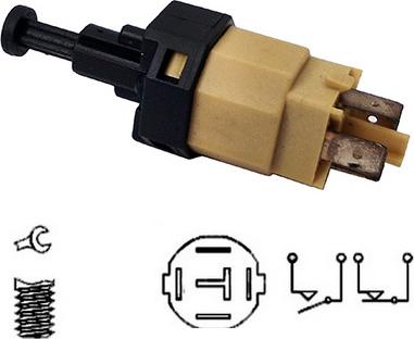 WE PARTS 411630010 - Выключатель фонаря сигнала торможения autosila-amz.com