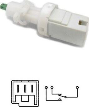 WE PARTS 411630012 - Выключатель фонаря сигнала торможения autosila-amz.com