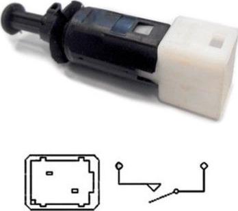 WE PARTS 411630033 - Выключатель фонаря сигнала торможения autosila-amz.com