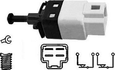 WE PARTS 411630106 - Выключатель фонаря сигнала торможения autosila-amz.com