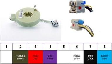 WE PARTS 411350011 - Датчик угла поворота руля autosila-amz.com