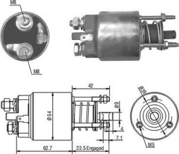 WE PARTS 471480081 - Тяговое реле, соленоид, стартер autosila-amz.com