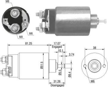 WE PARTS 471480082 - Тяговое реле, соленоид, стартер autosila-amz.com