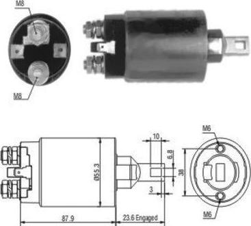 WE PARTS 471480024 - Тяговое реле, соленоид, стартер autosila-amz.com