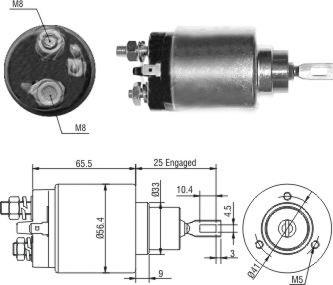 WE PARTS 471480196 - Тяговое реле, соленоид, стартер autosila-amz.com