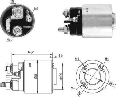 WE PARTS 471480131 - Тяговое реле, соленоид, стартер autosila-amz.com